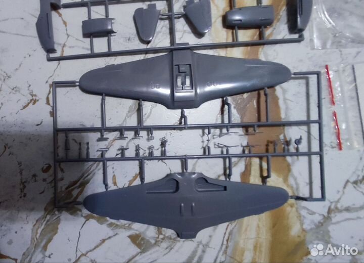 Литники для сборки модели самолета Як 3