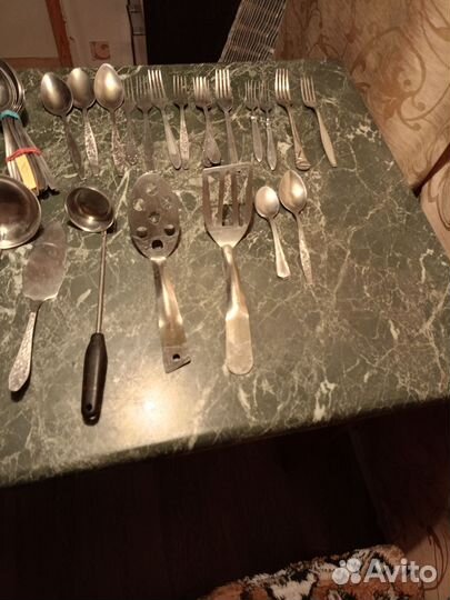 Ложки вилки нержавейка СССР