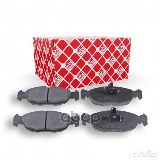 Колодки тормозные дисковые перед 16055 Febi