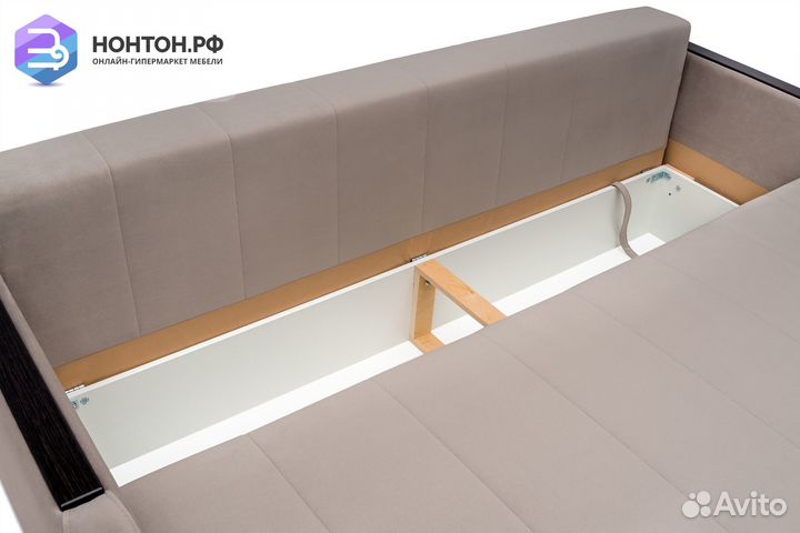 Диван тик-так Барселона серый