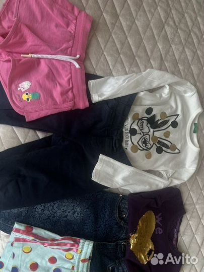 Одежда для девочки пакетом 116