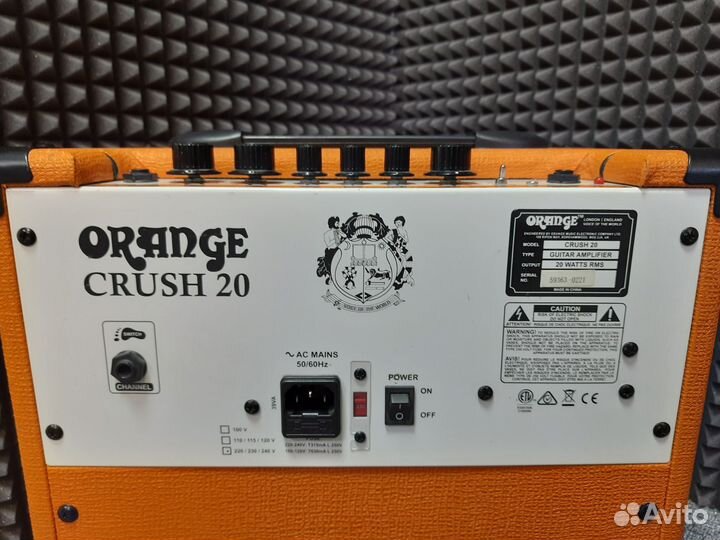 Гитарный Комбоусилитель Orange Crush 20