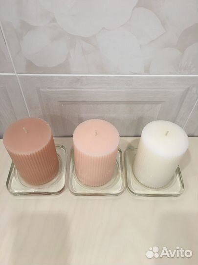 Свечки большие