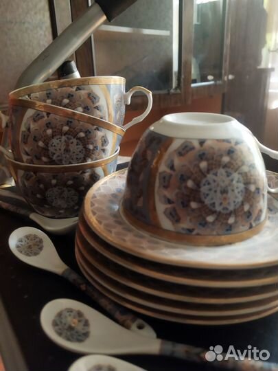 Чайные чашки с блюдцами Elan gallery