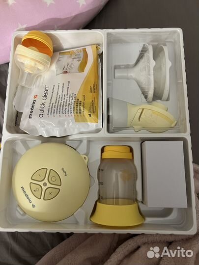Молокоотсос Medela swing flex (почти новый)