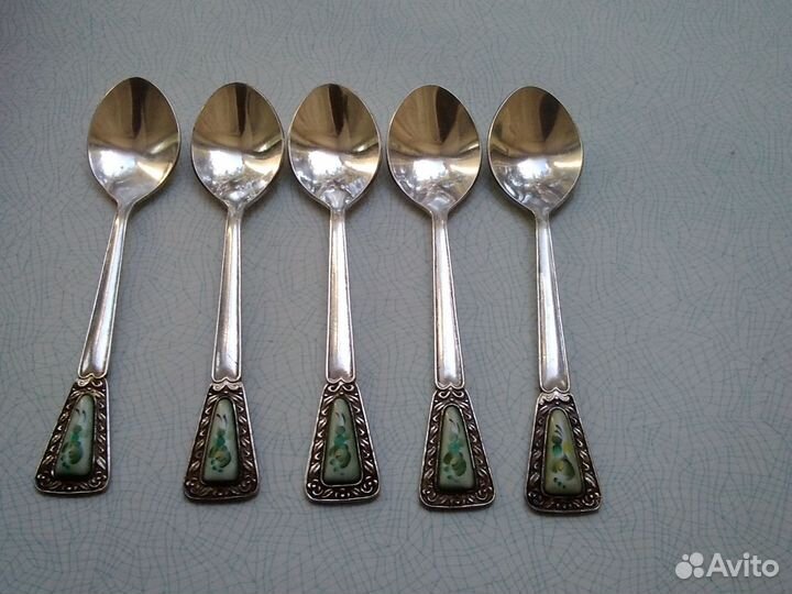 Ложка мельх, набор для суши