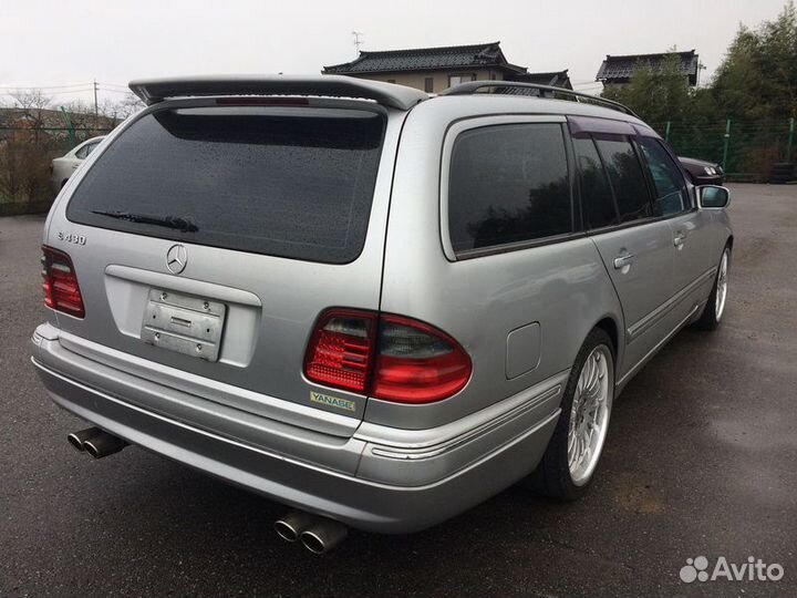 Задний бампер с юбкой Carlsson Mercedes W210 S210