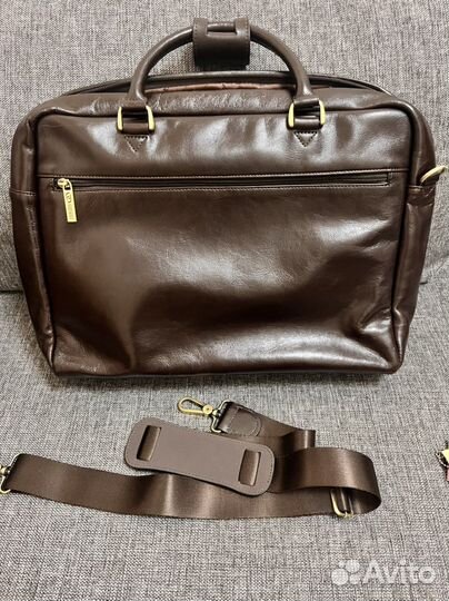 Кожаная сумка мужская