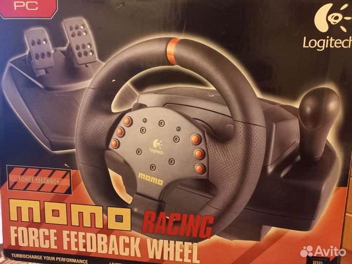 Игровой руль logitech momo racing