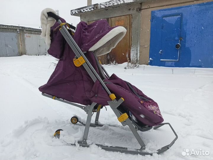 Коляска санки
