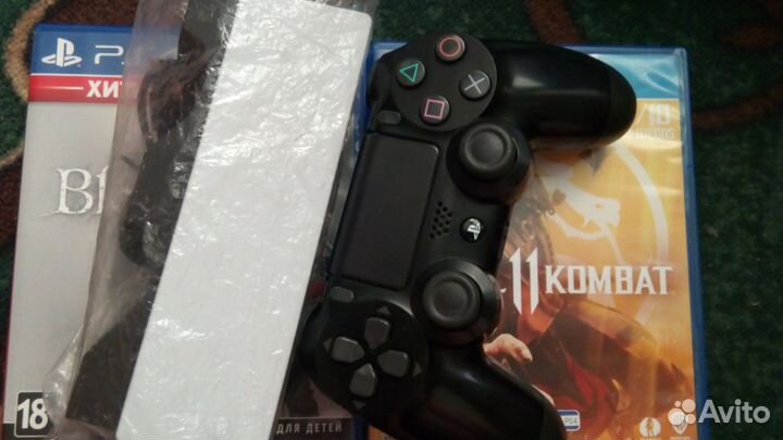 Sony dualshock 4 v2+зарядка с экраном