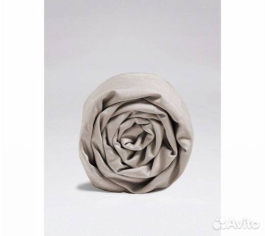 Простынь GoodNight Сатин 160х200х20 Бежевый на рез