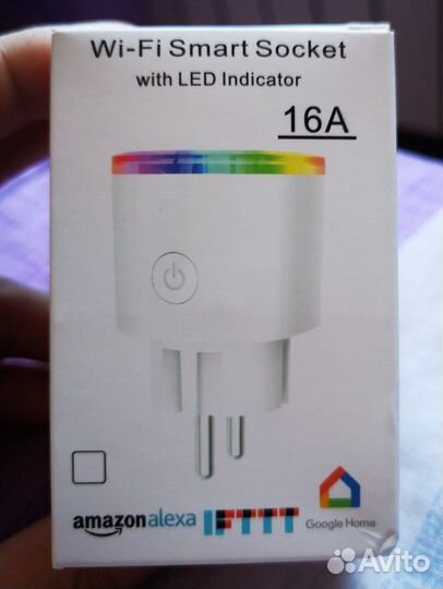 Умная wi-fi розетка 16А Lonsonho с ваттметром