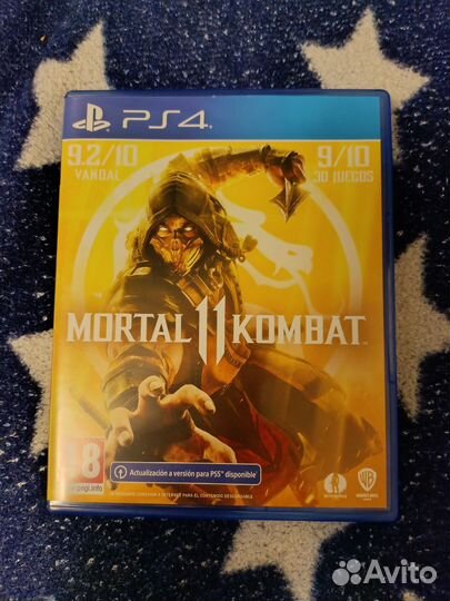 Mortal kombat 11 ps4 диск