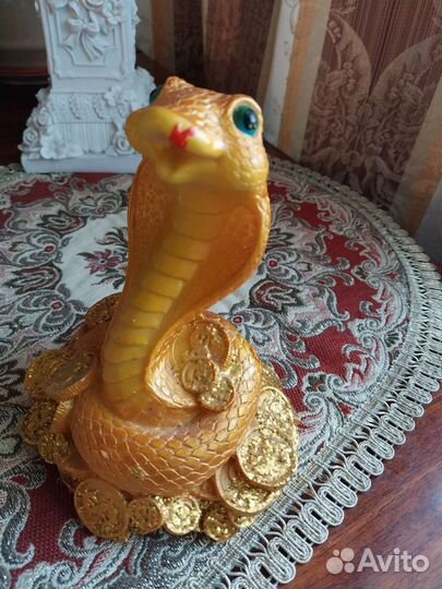 Статуэтка копилка змея и копилка коза