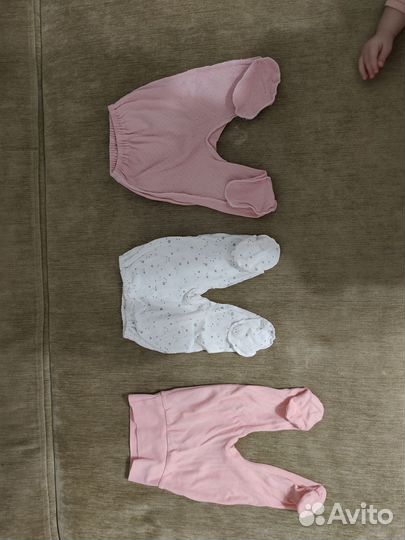 Вещи новорожденной 50 56