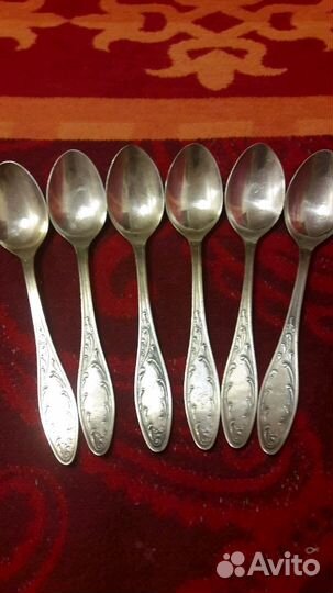 Ложки чайные и столовые.мельхиор.ссср