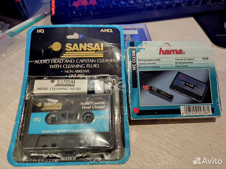 Аудиокассеты чистящие