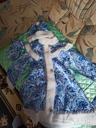 Детский костюм снегурочки 32 размера