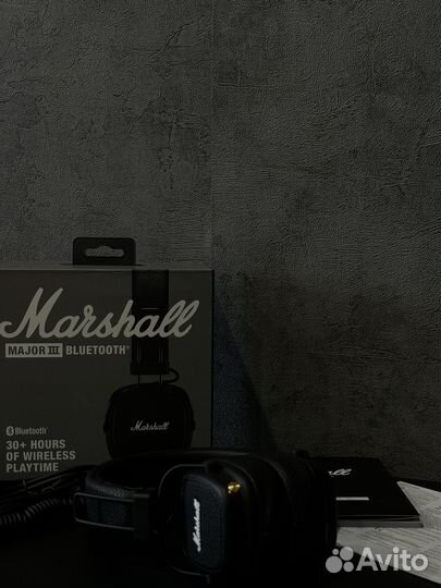 Наушники marshall major 3 bluetooth
