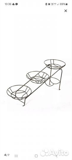 Подставка для цветов на подоконник