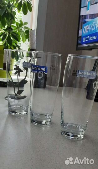 Стаканы 3 шт. 1.5л