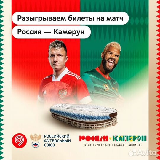 Россия камерун билеты