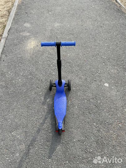 Самокат детский трехколесный бу