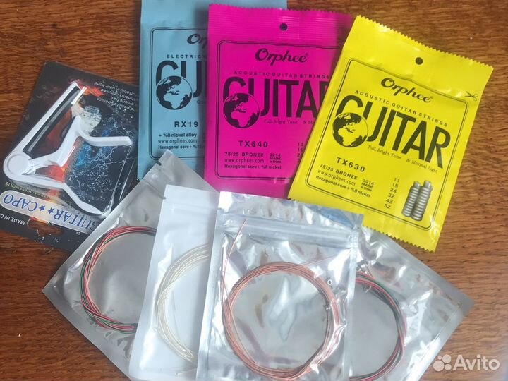Струны для гитары