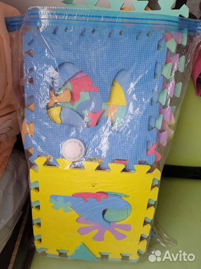 Детский коврик пазл