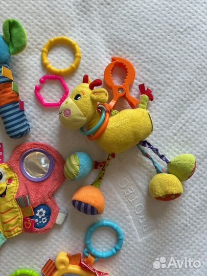 Детские игрушки до 1 года пакетом