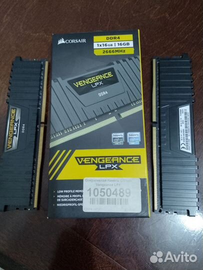 Оперативная память ddr4 16gb 2666