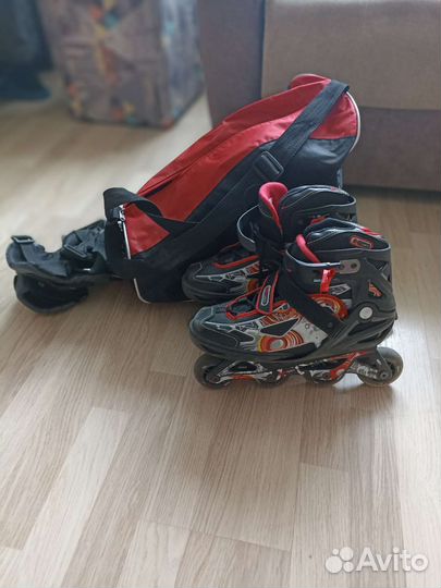 Роликовые коньки раздвижные