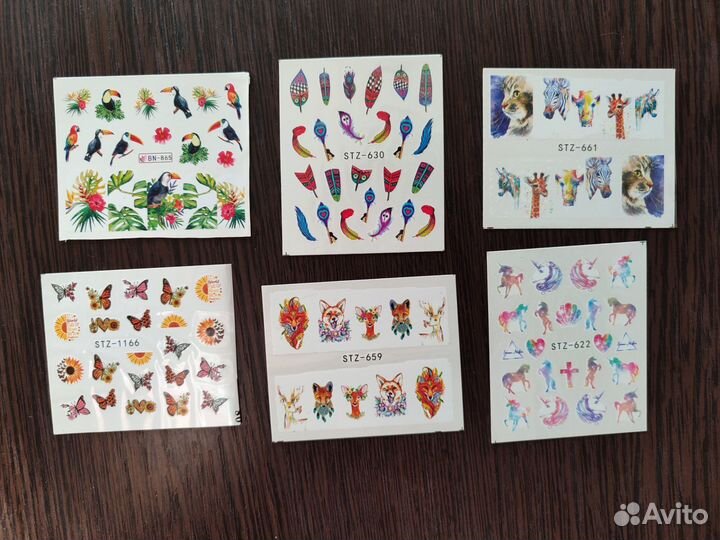 Наклейки для ногтей