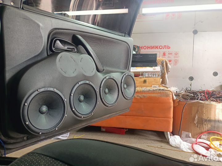 Установка автозвука