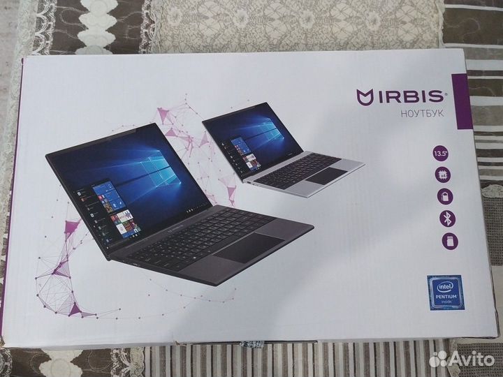 Ноутбук irbis новый