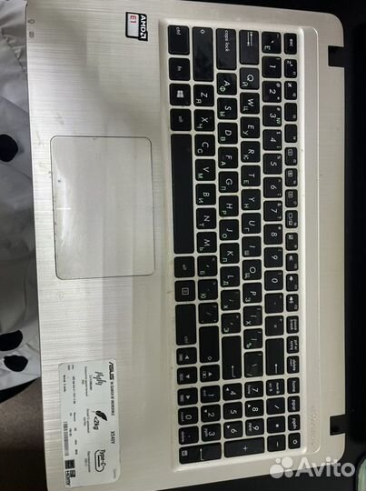 Топкейс asus x540lj x540la