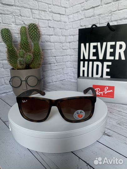 Очки Ray Ban 4165 justin 865/T5 55 16 145 3P