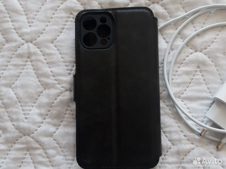 Чехол на iPhone 12 pro кожа