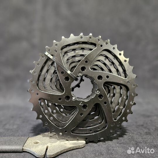 Кассета SunRace CSM98, 9 ск., 12-36T, черная