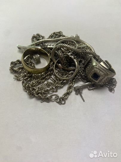 Серебро 925 лом