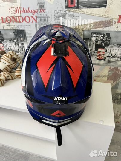 Мотошлем Ataki