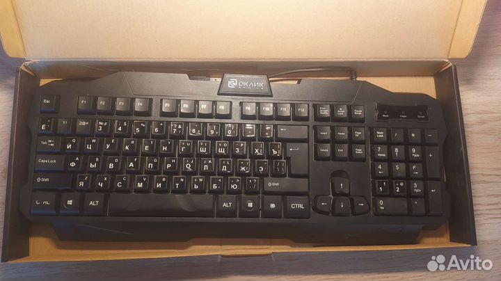 Игровая клавиатура оклик 757g