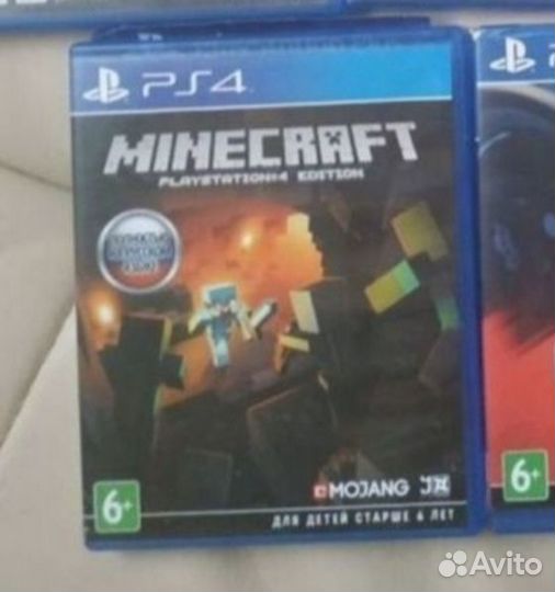 Диски на ps4 майнкрафт