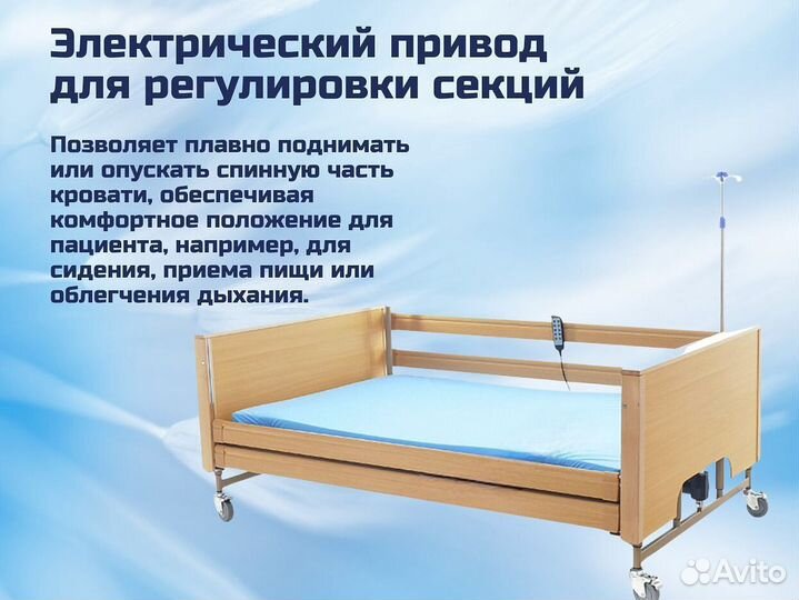 Кровать медицинская функциональная