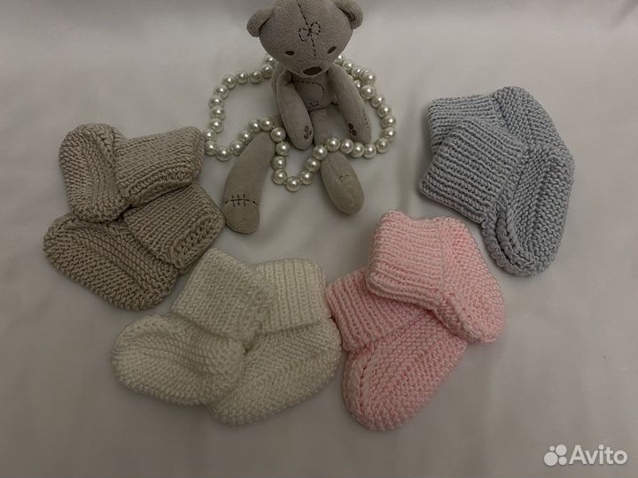 Носки детские ручная работа