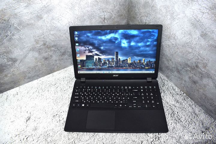 Ноутбук acer на Intel Celeron N3060/ ssd/ hdd