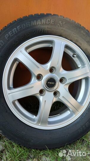 Шины 195 65 15 летние kormoran и диски 5 х 114,3