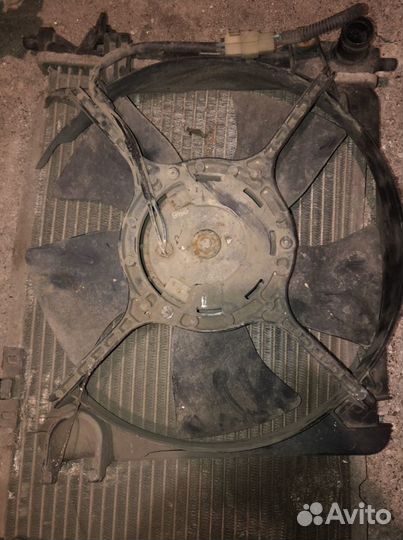 Вентилятор радиатора Chevrolet Spark M200