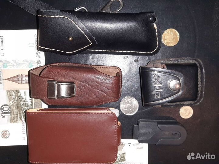 Держакче.чехол.ножны (zippo.черный 1500)